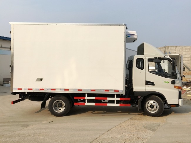 江淮骏铃V5一排半冷藏车(厢长3.7米)图片5