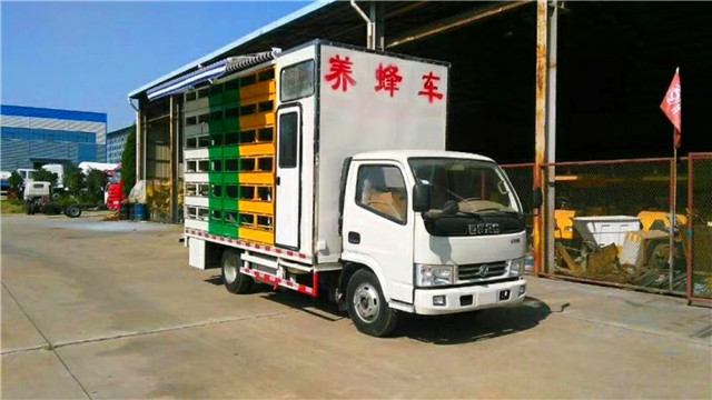 东风蓝牌养蜂车（带房）图片