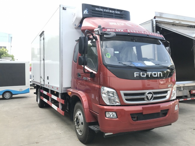 福田奥铃冷藏车(厢长6.1米)图片5