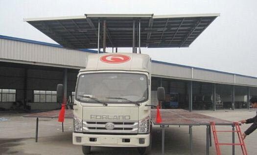 福田祥锐舞台车(两面展开)
