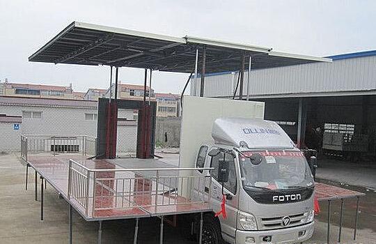 福田祥锐舞台车(两面展开)