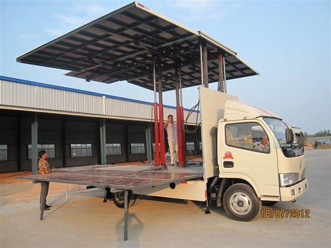 东风舞台车(三面展开)
