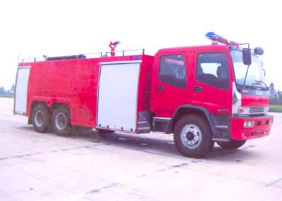 庆铃后双桥12吨水罐/泡沫消防车