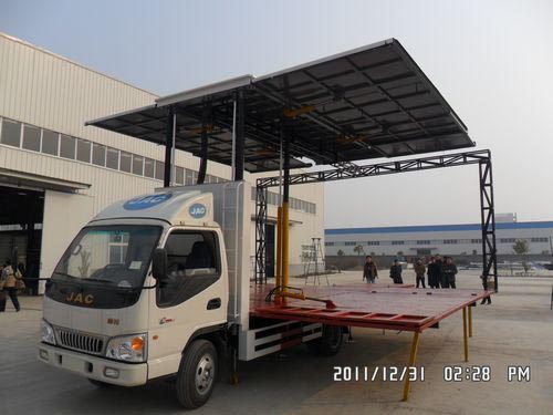 江淮舞台车(三面展开)
