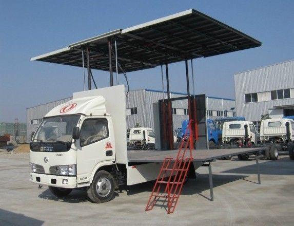 东风舞台车(两面展开)