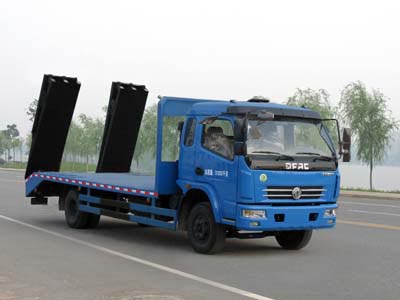 拉8-12吨东风多利卡平板运输车图片1