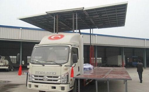 福田祥锐舞台车(两面展开)
