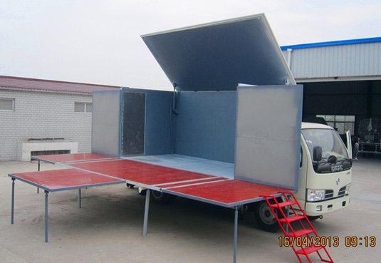 东风舞台车(侧面展开)