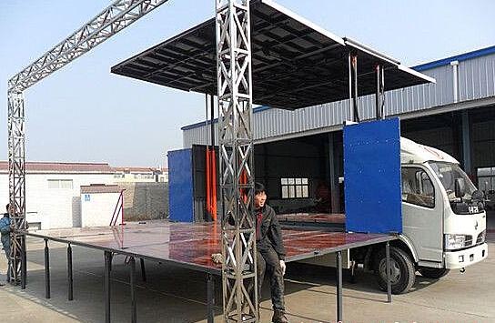 东风舞台车(两面展开)