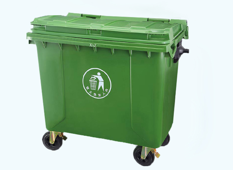 660L 46KG 垃圾桶 垃圾车专用塑料挂桶