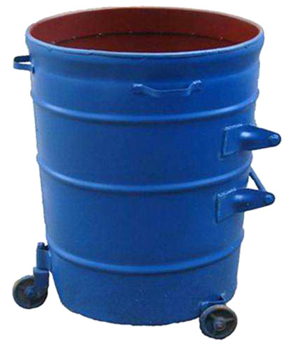 240L铁垃圾桶，圆型铁桶